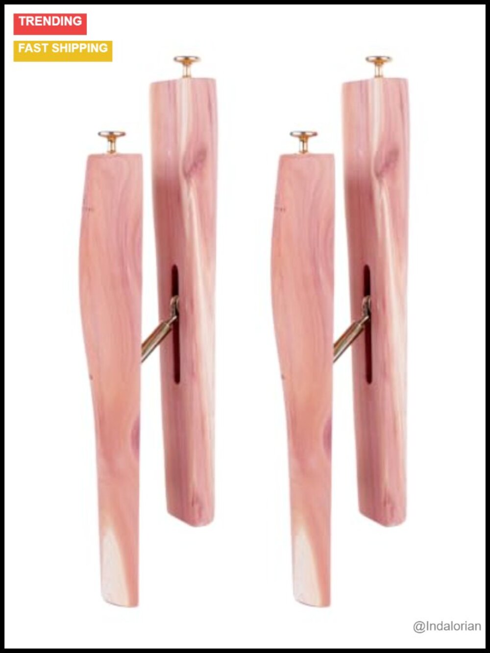 Cedar Boot Shaper for Tall Boots | Shaft Support Prevents Sagging
